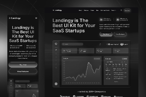 Landingy - Saas Marketing Website UI Kit Landingy - Saas Marketing Website UI Kit