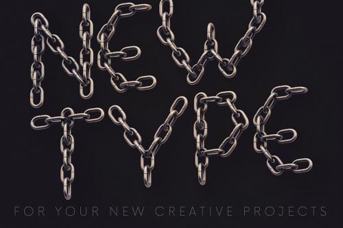 Deeezy - Chain - 3D Lettering