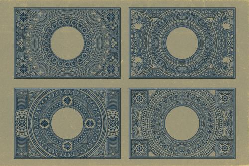 Deeezy - 15 Rectangle & Ornamental Frames