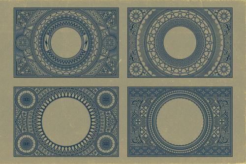 Deeezy - 15 Rectangle & Ornamental Frames