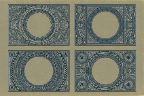 Deeezy - 15 Rectangle & Ornamental Frames