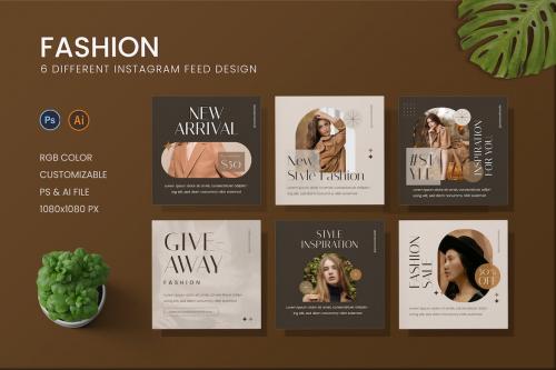 Minimalist Fashion Instagram Post