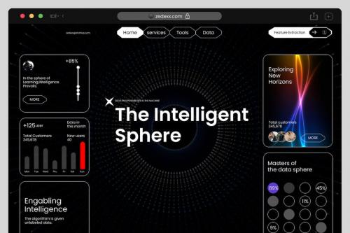 Zedex - Business Website Hero