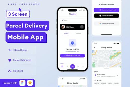 Parcel Delivery Mobile App Parcel Delivery Mobile App