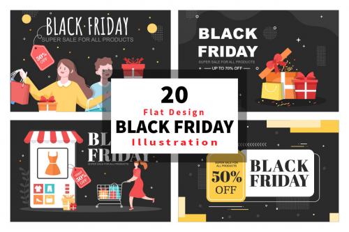 Deeezy - 20 Black Friday Give Big Discount Sale Vector Deeezy - 20 Black Friday Give Big Discount Sale Vector