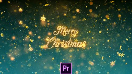 Christmas Intro - Premiere Pro - 49675346