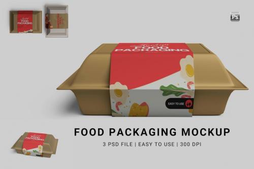 Food Packaging Mock Up