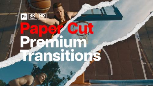 Premium Transitions Paper Cut for Premiere Pro - 49717534