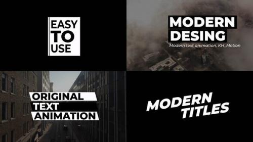 Modern Titles | MOGRT - 49719492