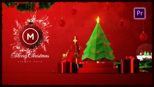 Christmas Tree Logo Reveal - 49723614