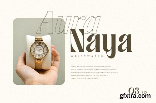 Glamour Lifestyle - Modern Classy Serif Font T3JKT3G