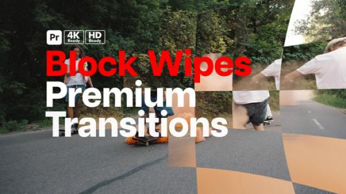 Premium Transitions Block Wipes for Premiere Pro - 49816437