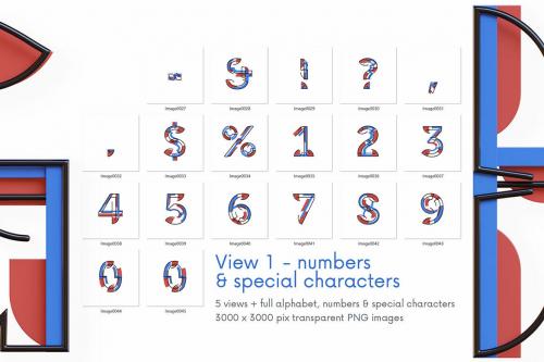 Deeezy - Geometrico - 3D Lettering Deeezy - Geometrico - 3D Lettering