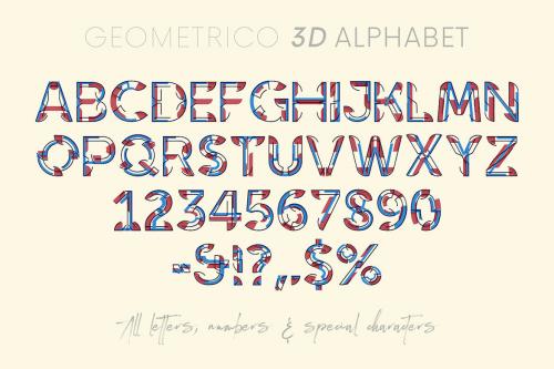 Deeezy - Geometrico - 3D Lettering