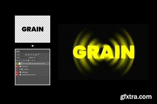 Blur Editable Text Effect WXMCNLL