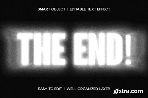 Distorted Grain Text Effect Z37K655
