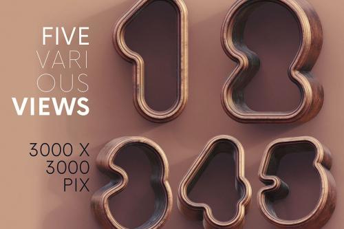 Deeezy - Outline Cooper - 3D Lettering