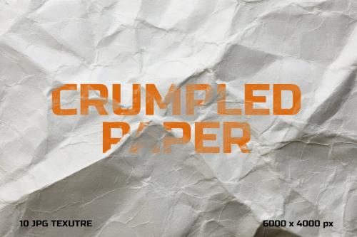 White Crumpled Paper White Crumpled Paper