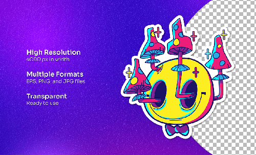 Groovy Stickers Pack Vol.2