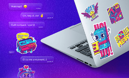 Groovy Stickers Pack Vol.2