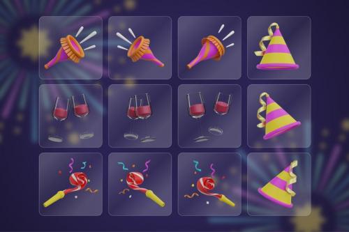 New Year Property - 3D Illustration