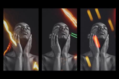 Vertical Light Leaks Overlays Pack