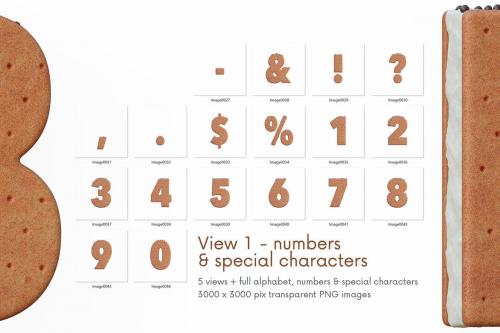 Deeezy - Ice Cream Sandwich - 3D Lettering