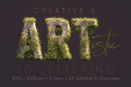 Deeezy - Abandoned Wall - 3D Lettering Deeezy - Abandoned Wall - 3D Lettering