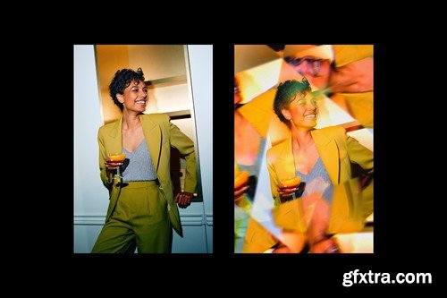 Rainbow Prism Lens Photo Effect YMQE8QT