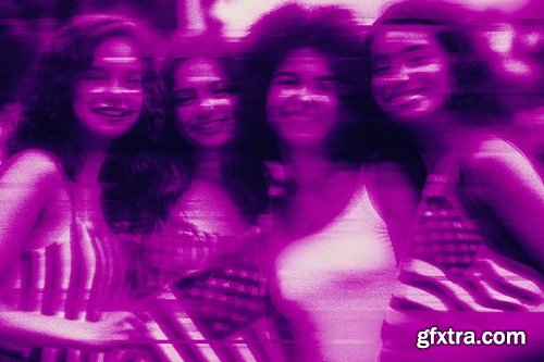 Cyber Motion Photo Effect T74U52E