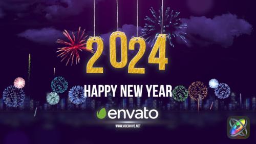 Happy New Year Wishes 2024 Apple Motion - 49814068