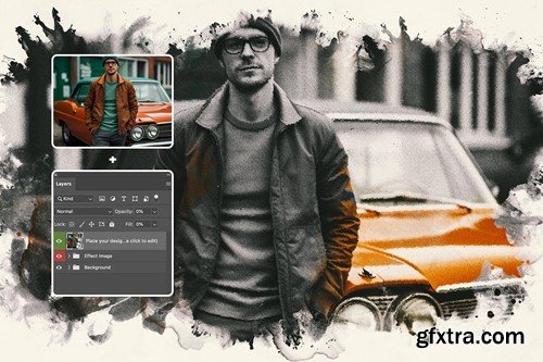 Memories Distortion Photo Effect 5ZWNJJH Memories Distortion Photo Effect 5ZWNJJH