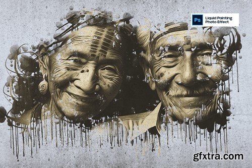 Liquid Painting Photo Effect F997FBL Liquid Painting Photo Effect F997FBL