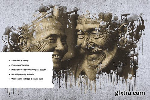 Liquid Painting Photo Effect F997FBL Liquid Painting Photo Effect F997FBL