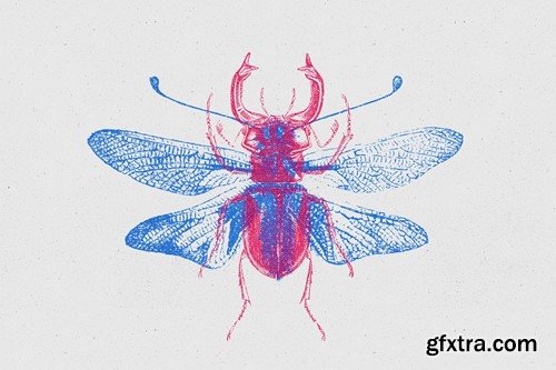 Overprint Photo Effect 3TPRGKS