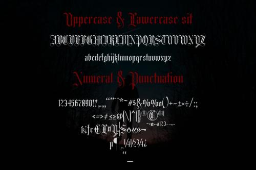 Deeezy - Hewalk - Blackletter Typeface Font Deeezy - Hewalk - Blackletter Typeface Font