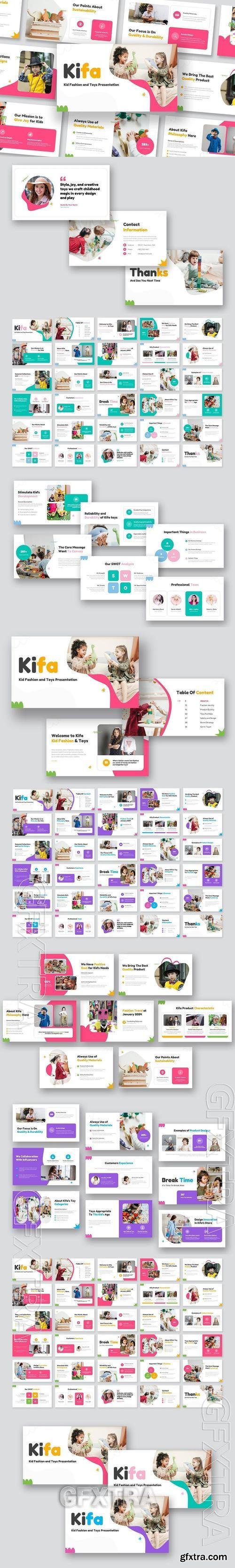 Kid Fashion & Toys Powerpoint ZTDD4JV