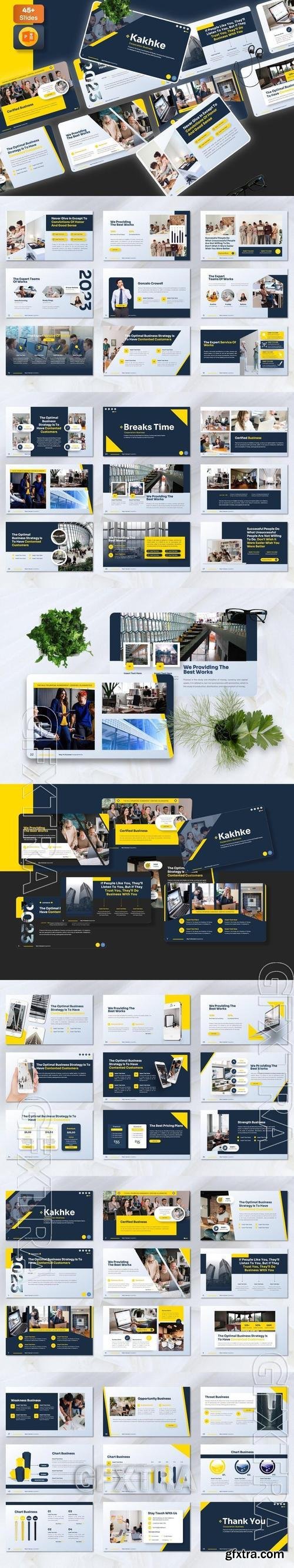 Kakhke - Corporate Powerpoint Templates LTAWEJQ