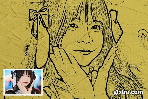 Sketch Art Photo Effects MX6XXH7 Sketch Art Photo Effects MX6XXH7