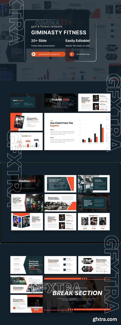 Giminasty - Gym & Fitness Powerpoint Template P7MWWYQ Giminasty - Gym & Fitness Powerpoint Template P7MWWYQ