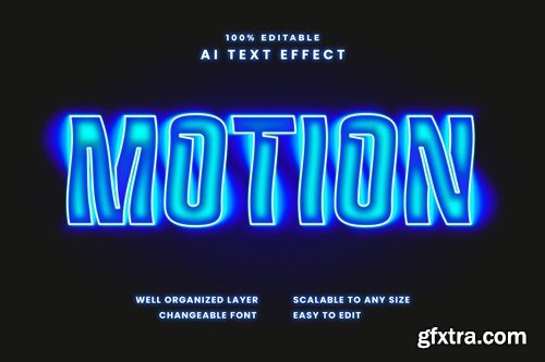 Motion Text Effect BVYZVVM