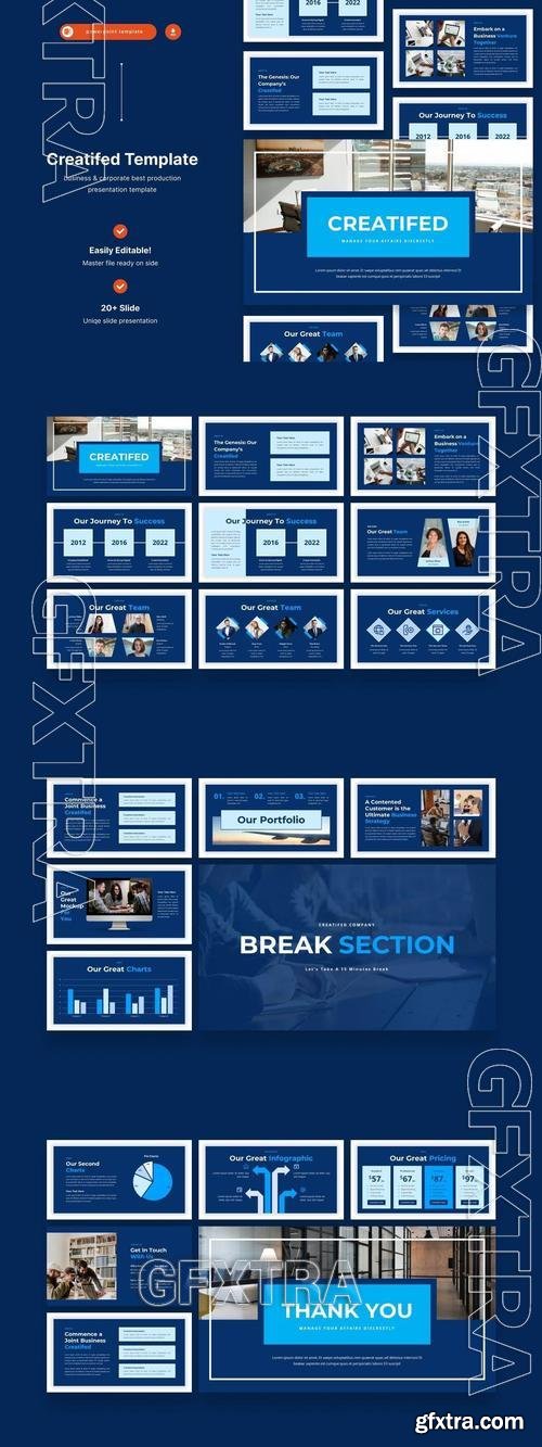 Creatifed -Corporate Powerpoint Template EMJNU4E