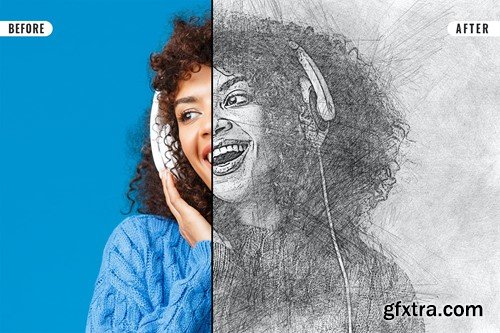 Sketching Photo Effect TD6JKLN Sketching Photo Effect TD6JKLN