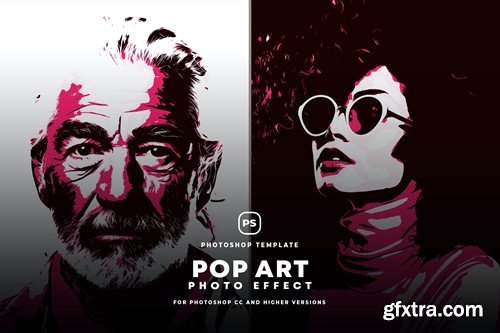 Pop Art Photo Effect NK4NYVX Pop Art Photo Effect NK4NYVX