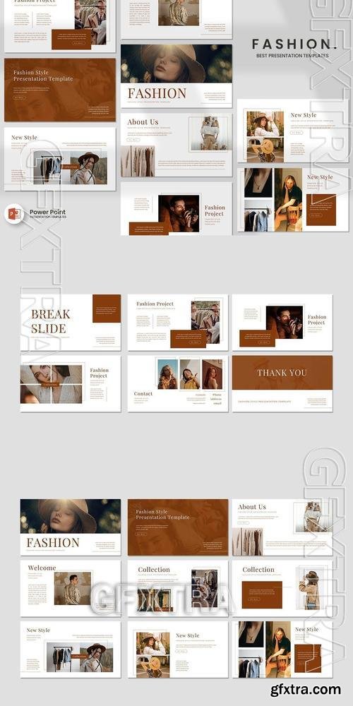 Fashion - PowerPoint Template 3DTAX3R Fashion - PowerPoint Template 3DTAX3R