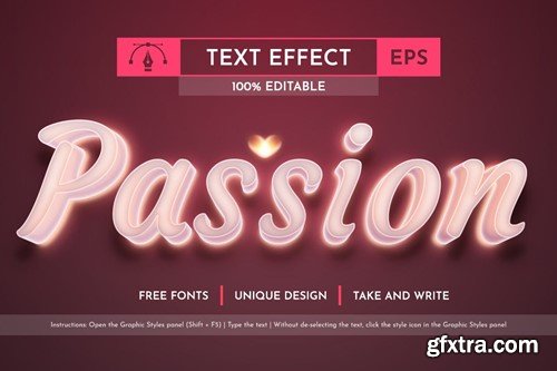 Love - Editable Text Effect, Font Style 4XSXDVM Love - Editable Text Effect, Font Style 4XSXDVM