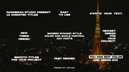 Text Animation | Premiere Pro (MOGRT) - 49833453