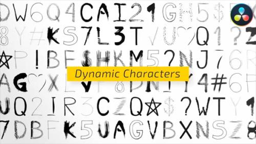 Dynamic Characters for DaVinci Resolve - 49833643