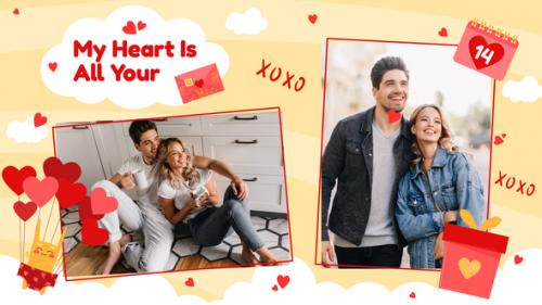 Valentine Slideshow Promo MOGRT - 49869986