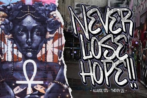 Deeezy - Shocking Graffity Font Deeezy - Shocking Graffity Font